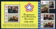 Togo Togo 1164-1167 + Bl 103 postfrisch Kunst MiNr. 1164-1167 + Bl 103 postfrisch Kunst -