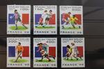 Togo Togo 2389-2394 postfrisch Fußball WM 1998 MiNr. 2389-2394 postfrisch Fußball WM 1998 -
