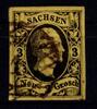 Sachsen Sachsen 6 gestempelt MiNr. 6 gestempelt -