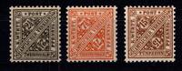 Württemberg Württemberg 237-239 postfrisch MiNr. 237-239 postfrisch -