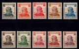 Württemberg Württemberg 241-250 postfrisch MiNr. 241-250 postfrisch -