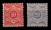 Württemberg Württemberg 46-47 postfrisch MiNr. 46-47 postfrisch -