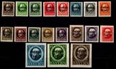 Bayern Bayern 152-170 B postfrisch MiNr. 152-170 B postfrisch -