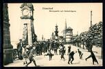 AK Düsseldorf Radschläger auf der Rheinpromenade um 1900 gebraucht -