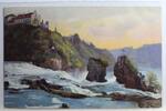 AK Rheinfall mit Schloss Laufen Stromschnellen ungebraucht -