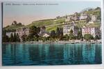 AK Montreux Hôtels Lorius, Gramment et Continental ungebraucht -