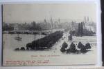 AK Zürich Utoquai und Quaibrücke 1905 gebraucht -
