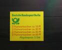 Berlin MH 12b Pf VIII oZ postfrisch Markenheftchen Plattenfehler MiNr. MH 12b Pf VIII oZ postfrisch Markenheftchen Plattenfehler