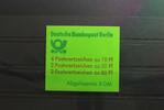 Berlin MH 13b Pf V oZ postfrisch Markenheftchen Plattenfehler MiNr. MH 13b Pf V oZ postfrisch Markenheftchen Plattenfehler