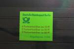 Berlin MH 13b Pf VIII oZ postfrisch Markenheftchen Plattenfehler MiNr. MH 13b Pf VIII oZ postfrisch Markenheftchen Plattenfehler