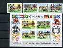 Ghana Ghana 597-600+Block60 postfrisch Raumfahrt Apollo MiNr. 597-600+Block60 postfrisch Raumfahrt Apollo -