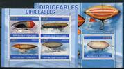 Togo Togo 3719-3722 + Bl 544 postfrisch Zeppelin MiNr. 3719-3722 + Bl 544 postfrisch Zeppelin -