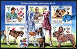 Togo Togo 4100-4105 A postfrisch Tiermedizin Kleinbogen MiNr. 4100-4105 A postfrisch Tiermedizin Kleinbogen -