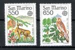 San Marino San Marino 1339-1340 postfrisch CEPT 1986 MiNr. 1339-1340 postfrisch CEPT 1986 -