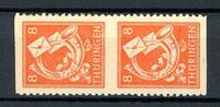 SBZ Thüringen senkr. Paar SBZ Thüringen senkr. Paar 96 AY y Uw postfrisch geprüft Ströh BPP MiNr. 96 AY y Uw postfrisch geprüft Ströh BPP -