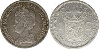 Nederland 1 Gulden 1 Gulden 1915 WILHELMINA 1890–1948 WILHELMINA 1890–1948 J.C. Wienecke -