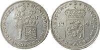 Nederland Zilveren Dukaat Piedfort zilveren dukaat 1748 Provincie 1580–1795 Provincie 1580–1795 -