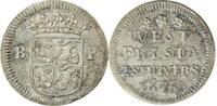 Nederland 2 Stuiver Dubbele Stuiver Bank Payement 1676 West-Friesland -