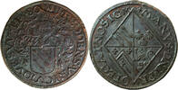 1580. Legpenning van Simon Pyll & Francine van der Mersche -
