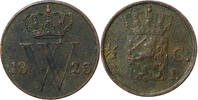 Nederland ½ Cent ½ Cent 1823 B Willem I 1815–1840 -
