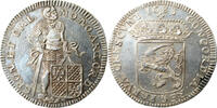 Nederland  Zilveren dukaat 1683 Groningen Zeldzaam Vrijwel BU, licht opgewreven