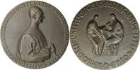 Nederland (1952) (1952). Prof. Jan Bronner 70 jaar Brons gegoten V.P.S. ... 92.58 US$  +  52.08 US$ shipping