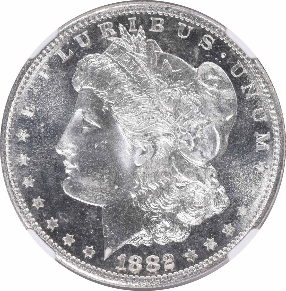 US 1882 S 1882-S Morgan Silver Dollar MS68 NGC None | MA-Shops