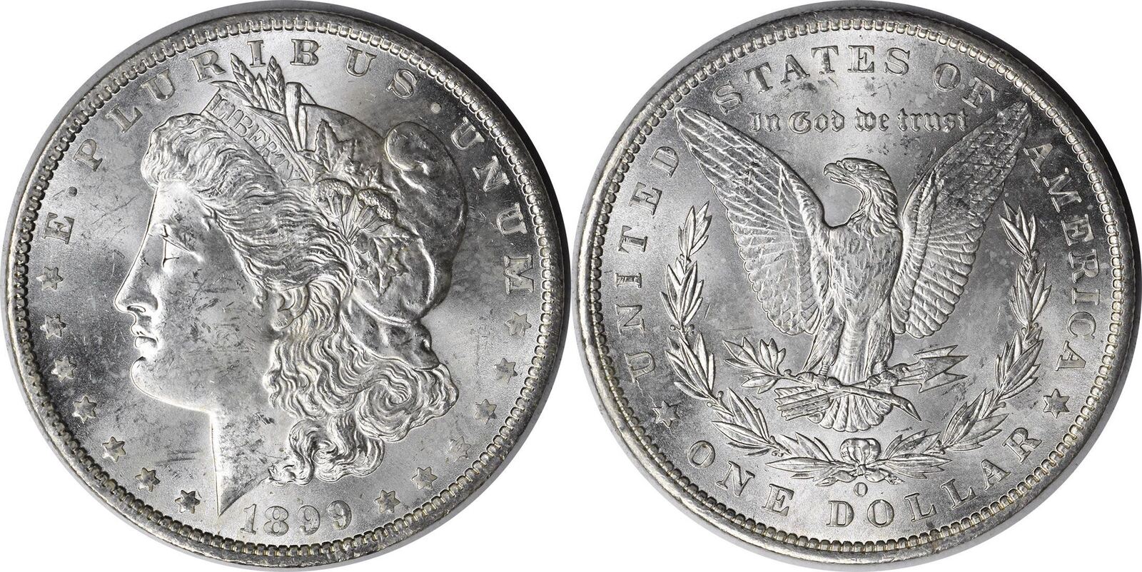 US 1899 O 1899-O Morgan Silver Dollar MS63 Uncertified None | MA-Shops