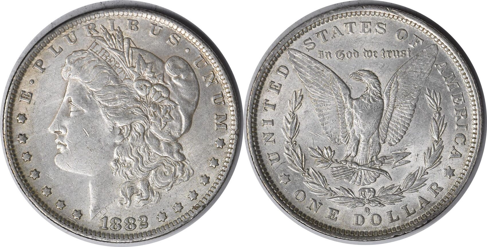 Morgan Silver Dollar Uncirculated 1882