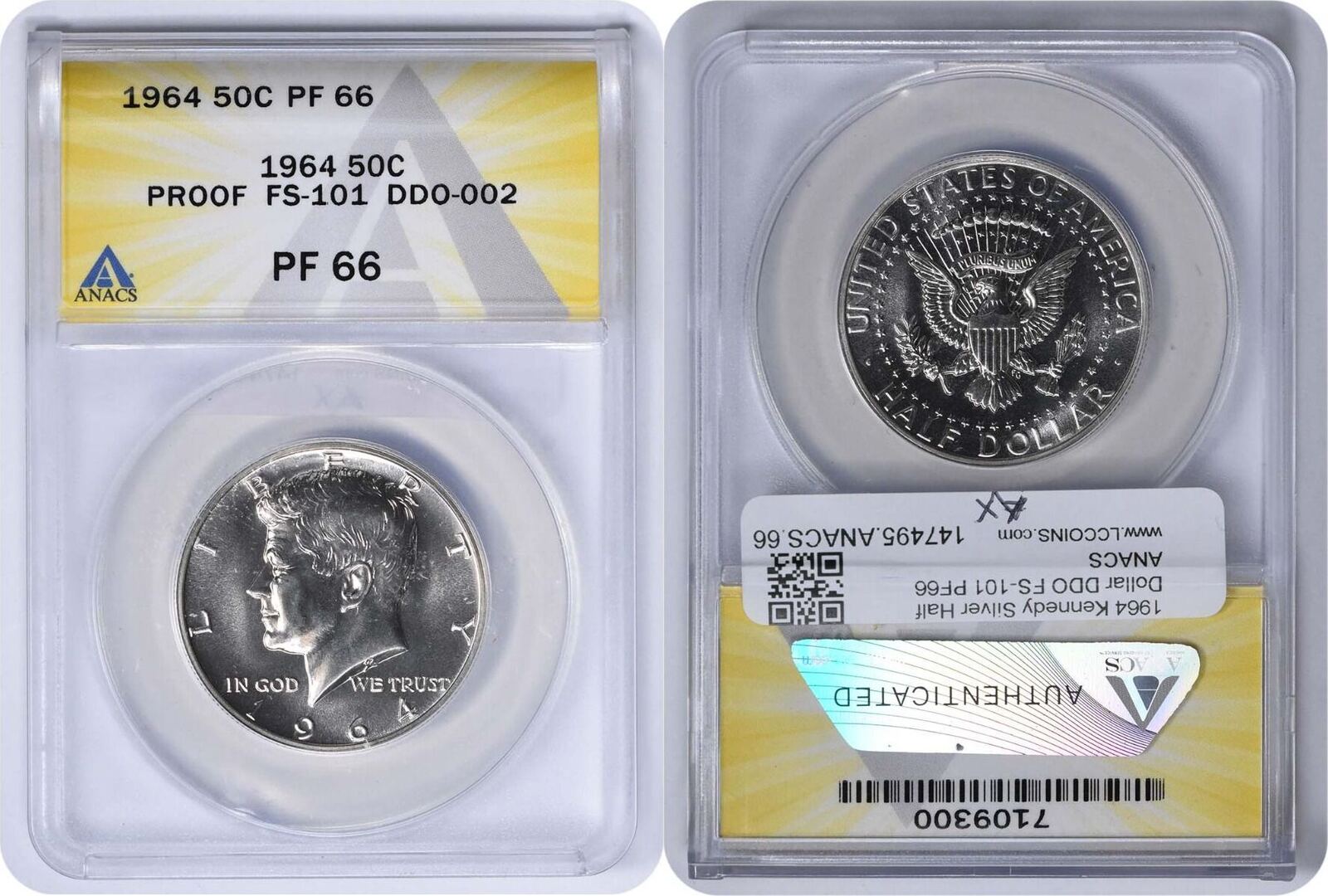 Top 10 1964 Kennedy Half Dollars