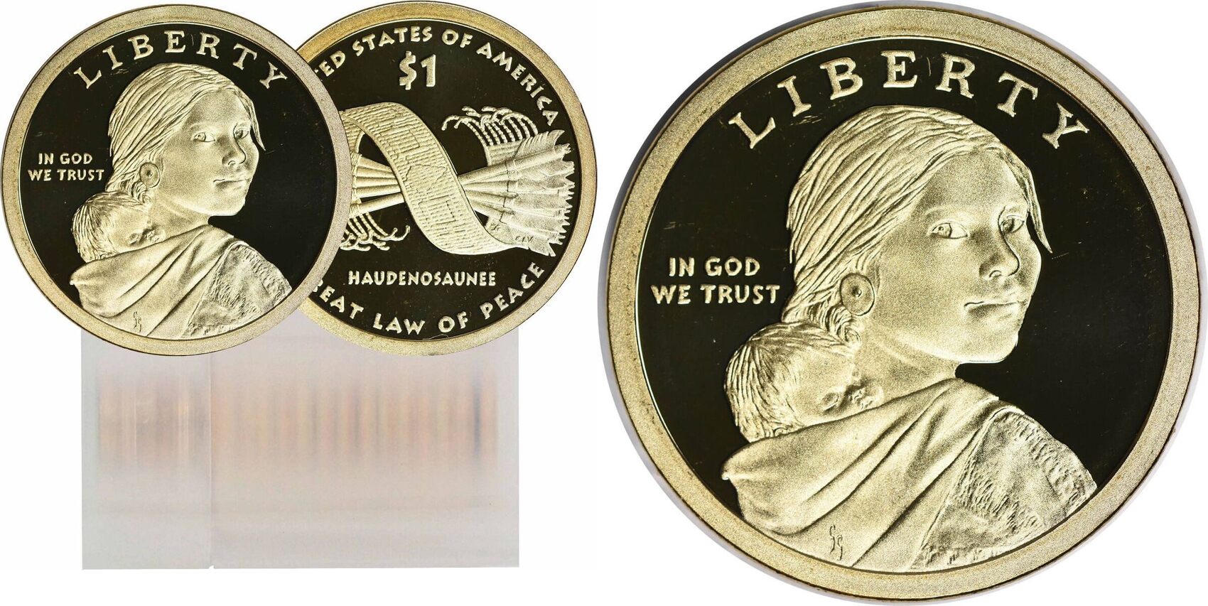 US 2010 S 2010 S Proof Sacagawea Dollar 25 Coin Roll None