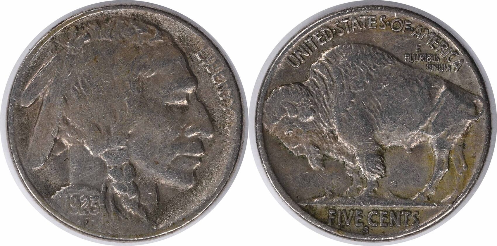 US 1923 S 1923 S Buffalo Nickel EF Uncertified 937 None XF MA Shops