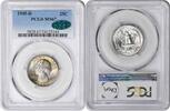 US Quarter 1945-D Washington Silver Quarter MS67 PCGS (CAC) CAC -