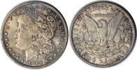 US Dollar 1887 Morgan Silver Dollar MS63 Toned Uncertified #148 None -