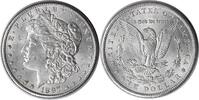 US Dollar 1897-S Morgan Silver Dollar MS63 Uncertified #851 None -
