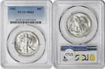 US Half Dollar 1943 Walking Liberty Silver Half Dollar MS65 PCGS None -