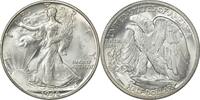US Half Dollar 1946-S Walking Liberty Silver Half Dollar MS63 Uncertified None -