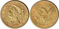 US Five Dollar 1882 $5 Gold Liberty Head AU Uncertified #1151 None -