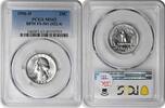 US Quarter 1956-D/D Washington Quarter RPM FS-501 MS63 PCGS -