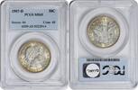 US Half Dollar 1907-D Barber Silver Half Dollar MS65 PCGS None -