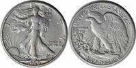 US Half Dollar 1939-S Walking Liberty Silver Half Dollar EF Uncertified None -