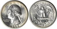 US Quarter 1942-S Washington Silver Quarter MS63 Uncertified #1137 None -