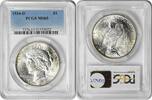 US Dollar 1934-D Peace Silver Dollar MS65 PCGS None -