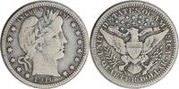 US Quarter 1916-D Barber Silver Quarter F Uncertified None -