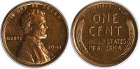 US Cent 1941 Lincoln Cent PR64 Uncertified #1240 None -