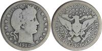 US Quarter 1912-S Barber Silver Quarter G Uncertified None -