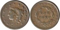 US Cent 1835 Large Cent VF Uncertified #228 None -