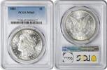 US Dollar 1885 Morgan Silver Dollar MS65 PCGS None -