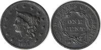 US Cent 1835 Large Cent VF Uncertified #232 None -