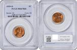 US Cent 1939-D Lincoln Cent MS67RD PCGS None -